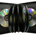 black box for 12 CD or DVD discs