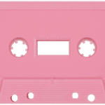 pink cassette tape