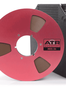 Long Play Analog Recording Tape by ATR Magnetics, 1/4 7 Inch Empty Aluminum  Alloy Take Up Reel to Reel Small Hub, Tape Reel Empty Disc Opening Machine