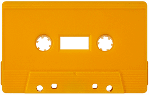 goldenrod cassette tape