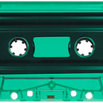 green tint cassette tape