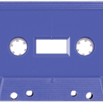 purple cassette tape