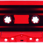 red tint cassette tape