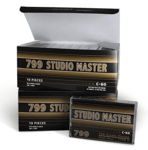 Box of 799 Studio cassette tapes