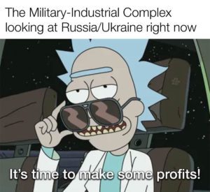 Cartoon about Russia and Ukraine.