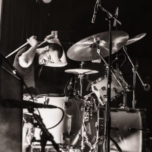 Picture of man playing drums.