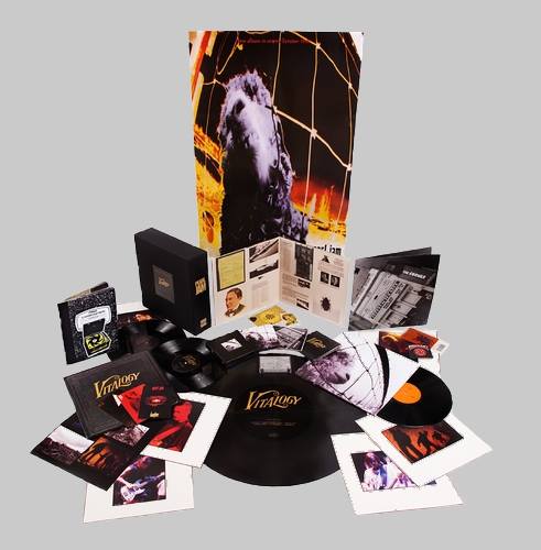 Pearl Jam's “Vs.” and “Vitalogy” 20th anniversary box set spread out